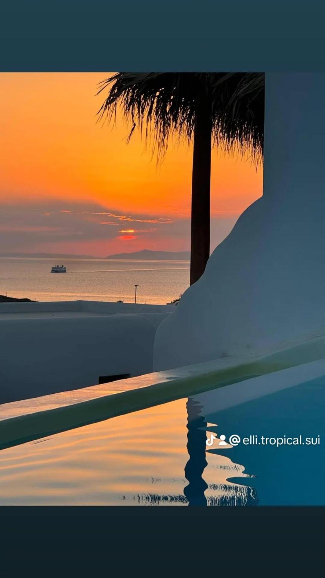 Elli Tropical Suites Mykonos Town Eksteriør billede
